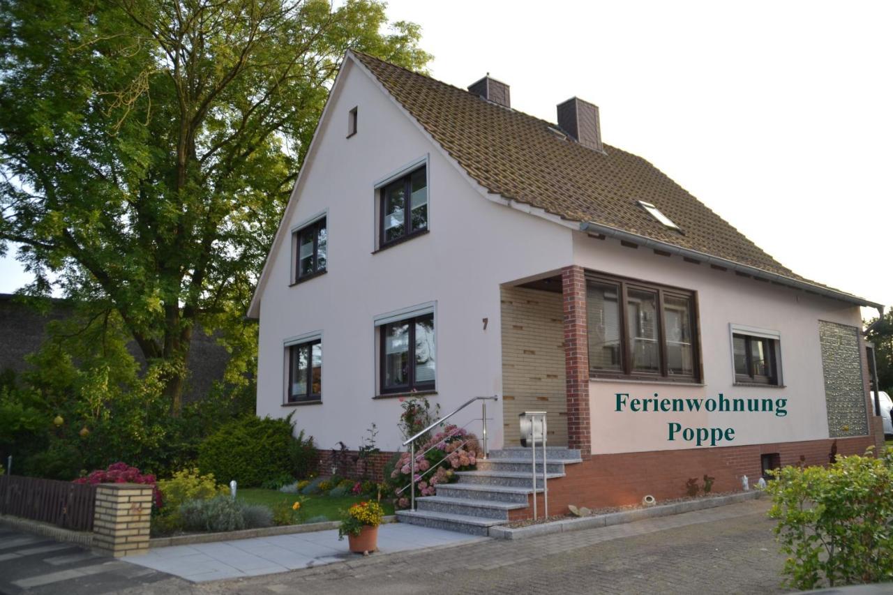 Ferienwohnung Poppe Loxstedt Exterior foto